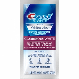 Половина курса Crest Whitestrips 3D White Glamorous White